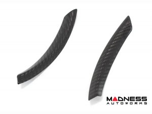 BMW E90/ E92 Steering Wheel Side Trim - Carbon Fiber